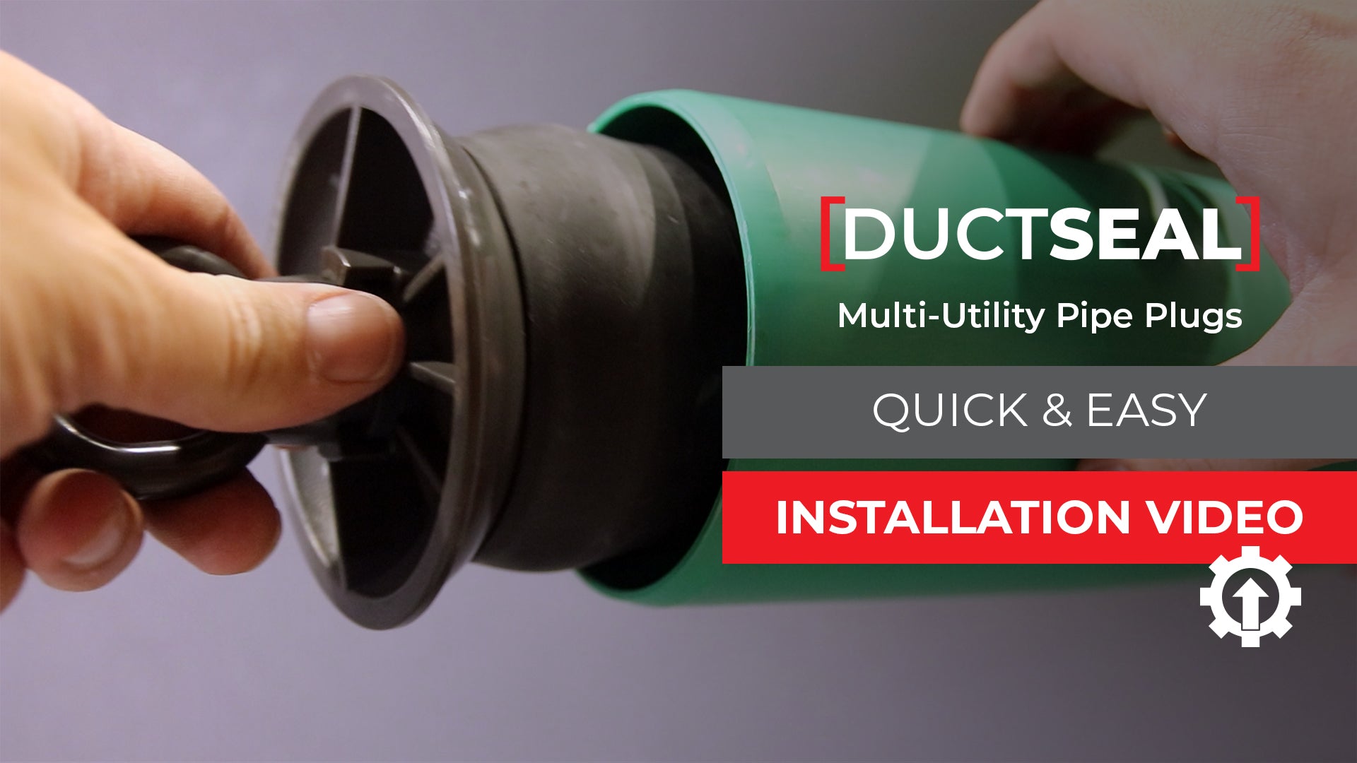 Load video: DuctSeal Multi-Utility Pipe Plugs Installation Video